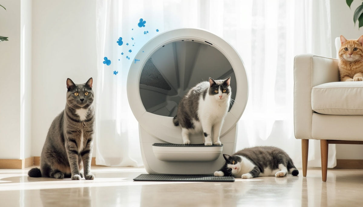 Experience Superior Freshness With Our Multi-Cat Odour Solution