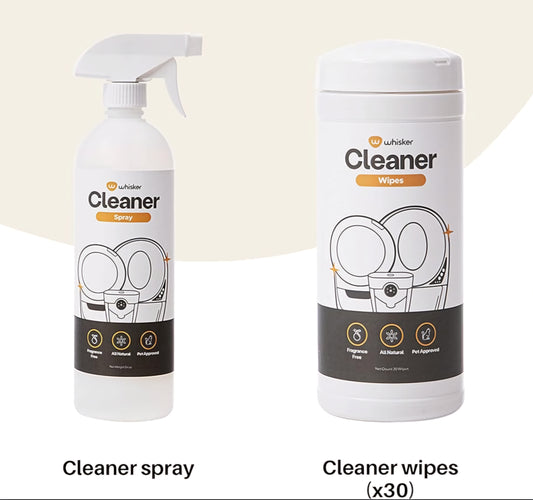 Cleaner spray and wipes