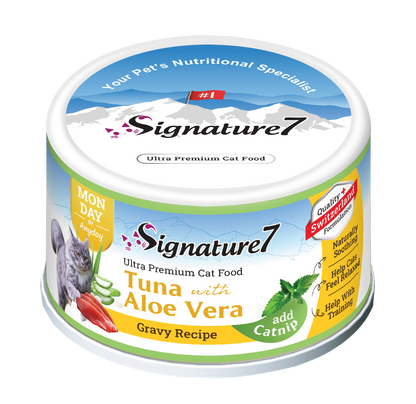 Signature7 GRAVY with catnip 7 days variety pack