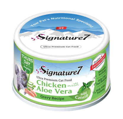 Signature7 GRAVY with catnip 7 days variety pack