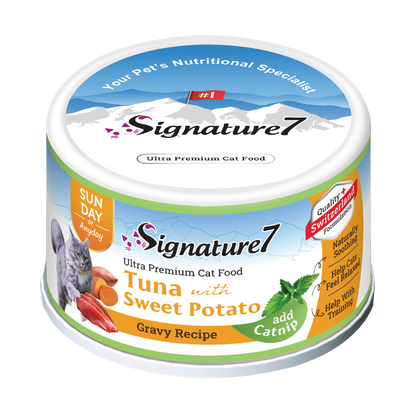 Signature7 GRAVY with catnip 7 days variety pack