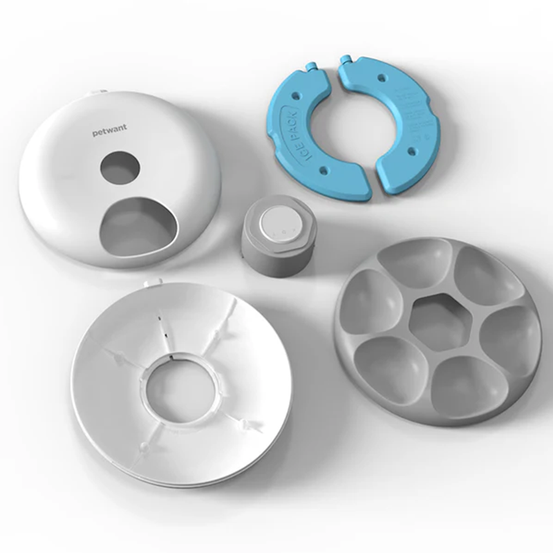 Automatic Pet Feeder Wet and Dry Food | 6 Meals