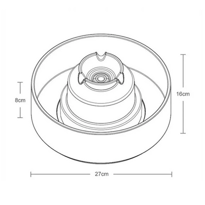 Ceramic Filtered Water Fountain