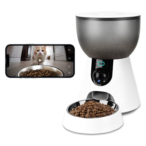 Automatic Pet Feeder with HD Camera