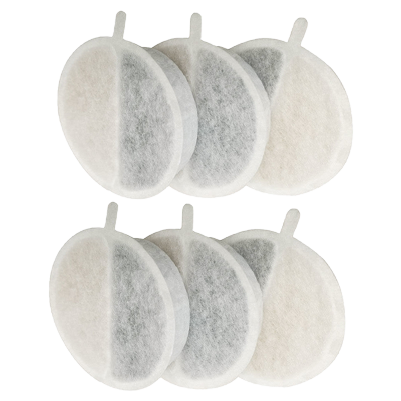 Pet Pod Water Fountain Filter Replacement (6 Pack)