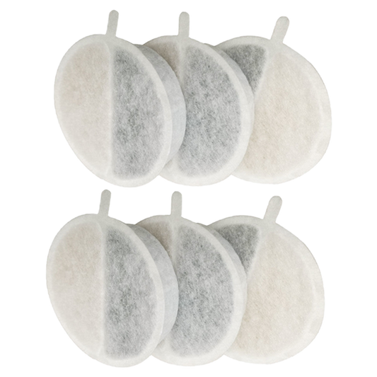 Pet Pod Water Fountain Filter Replacement (6 Pack)