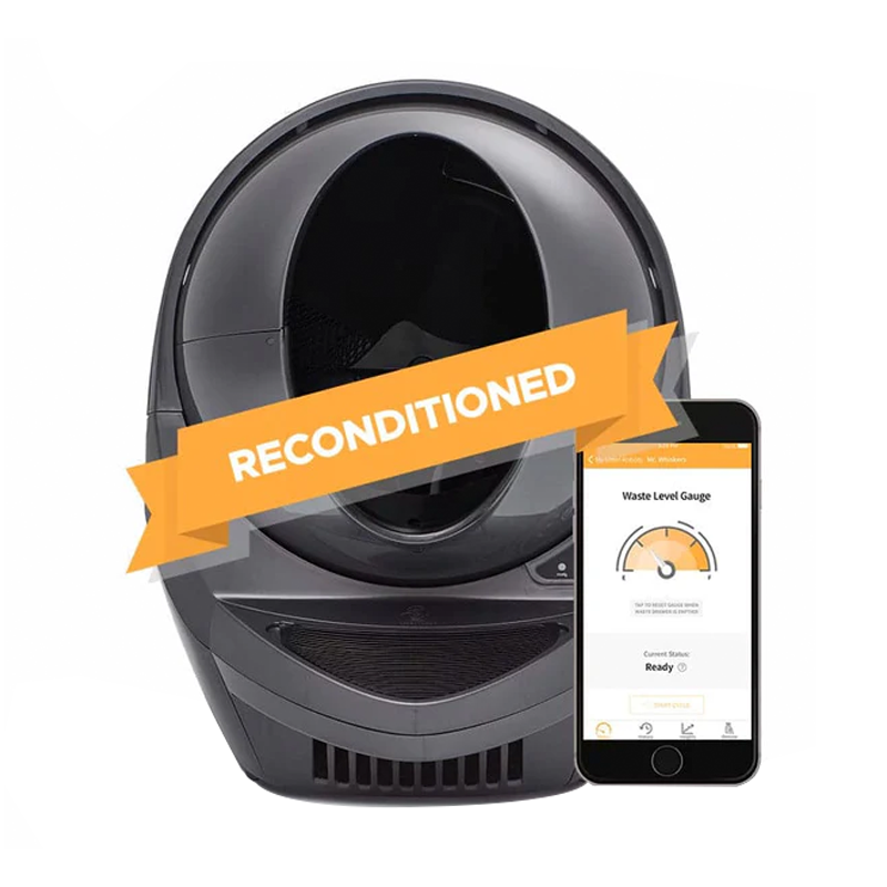 Litter-Robot™ III Open Air Connect Reconditioned - Grey