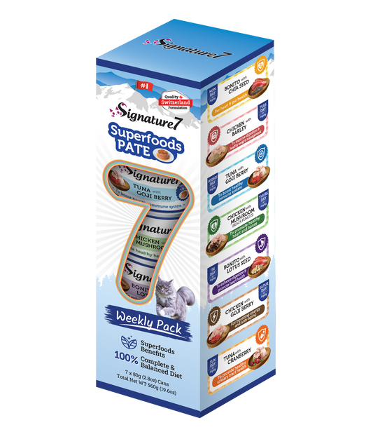 Signature7 Superfoods PATE 7 days variety pack