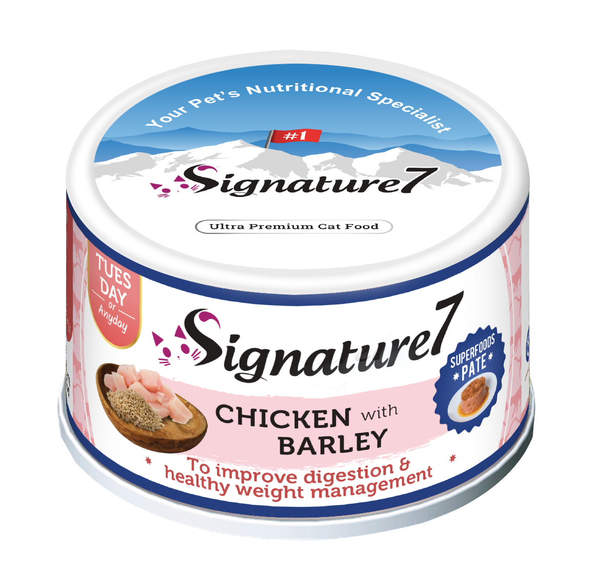 Signature7 Superfoods PATE 7 days variety pack
