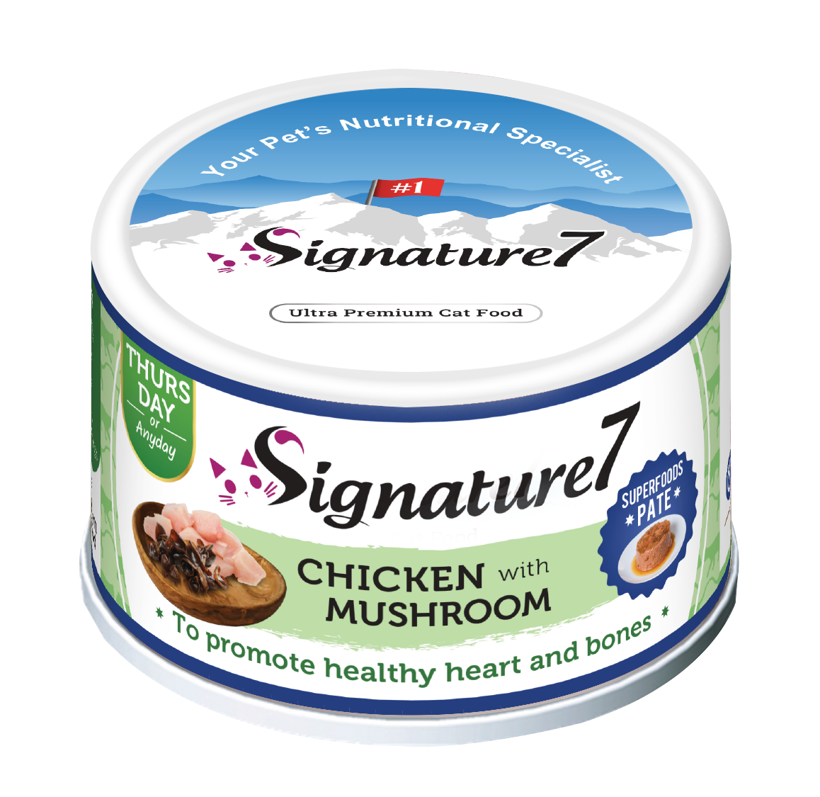 Signature7 Superfoods PATE 7 days variety pack