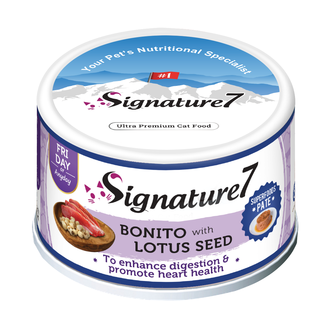Signature7 Superfoods PATE 7 days variety pack