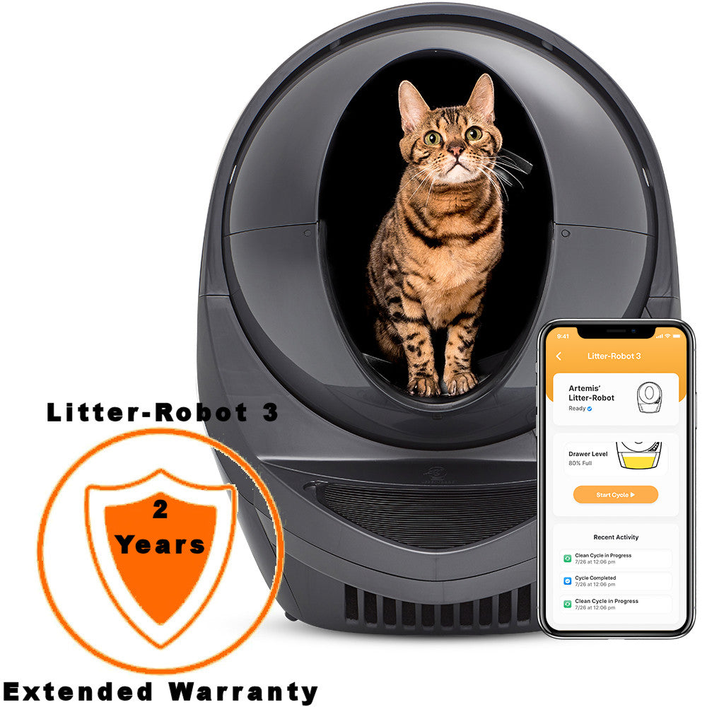 Litter-Robot 3 Connect plus Extended Warranty Bundle