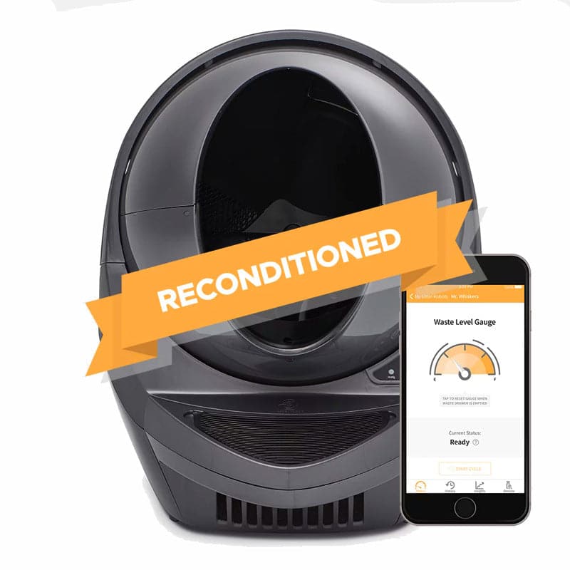 Litter-Robot™ III Open Air Connect Reconditioned - Grey
